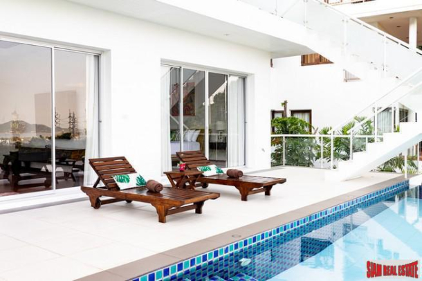 Mom Tri Villas Grand Cru | Exclusive Three Bedroom Kata Pool Villa with Panoramic Views of Chalong Bay for Rent-15