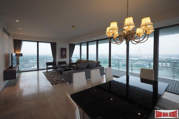 The Pano | Exceptional River Views from this Three Bedroom Corner Condo for Sale in Surasak-13