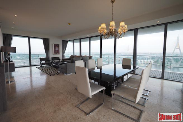 The Pano | Exceptional River Views from this Three Bedroom Corner Condo for Sale in Surasak-3