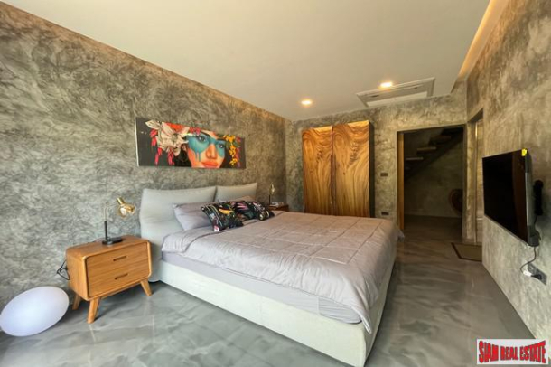 Three Bedroom Minimalistic Loft-style House with Pool and Fantastic Mountain Views for Sale in Khao Thong-12