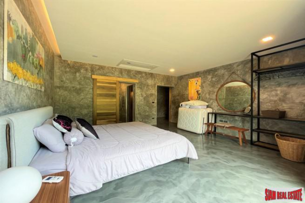 Three Bedroom Minimalistic Loft-style House with Pool and Fantastic Mountain Views for Sale in Khao Thong-14
