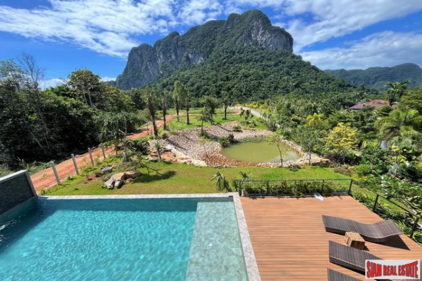 Three Bedroom Minimalistic Loft-style House with Pool and Fantastic Mountain Views for Sale in Khao Thong-2