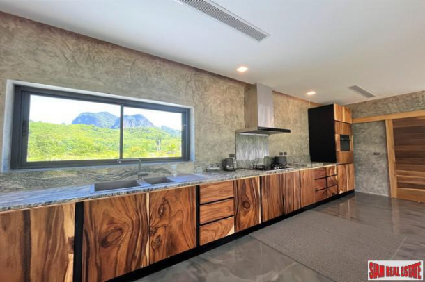 Three Bedroom Minimalistic Loft-style House with Pool and Fantastic Mountain Views for Sale in Khao Thong-21