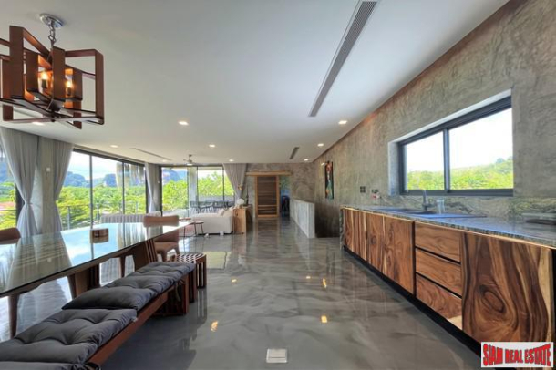 Three Bedroom Minimalistic Loft-style House with Pool and Fantastic Mountain Views for Sale in Khao Thong-22