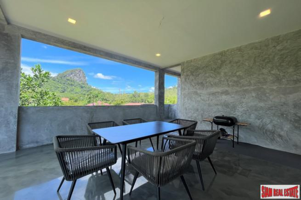 Three Bedroom Minimalistic Loft-style House with Pool and Fantastic Mountain Views for Sale in Khao Thong-24