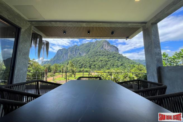 Three Bedroom Minimalistic Loft-style House with Pool and Fantastic Mountain Views for Sale in Khao Thong-25