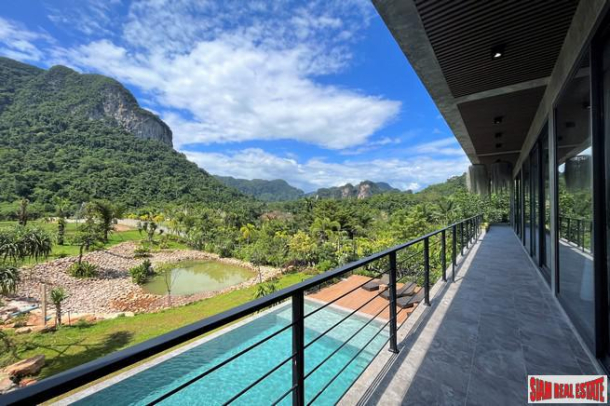Three Bedroom Minimalistic Loft-style House with Pool and Fantastic Mountain Views for Sale in Khao Thong-27