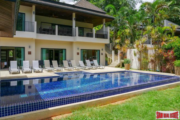 Spacious Eight Bedroom Villa with Extra Large Pool and Sala for Sale in Nai Harn-2