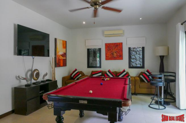 Spacious Eight Bedroom Villa with Extra Large Pool and Sala for Sale in Nai Harn-7