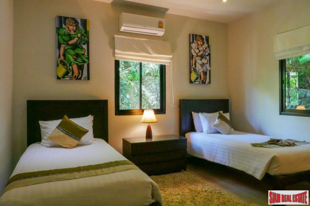Coral Villa | Unique Eight Bedroom Private Pool Villa for Sale Five Minutes to Nai Harn Beach-27
