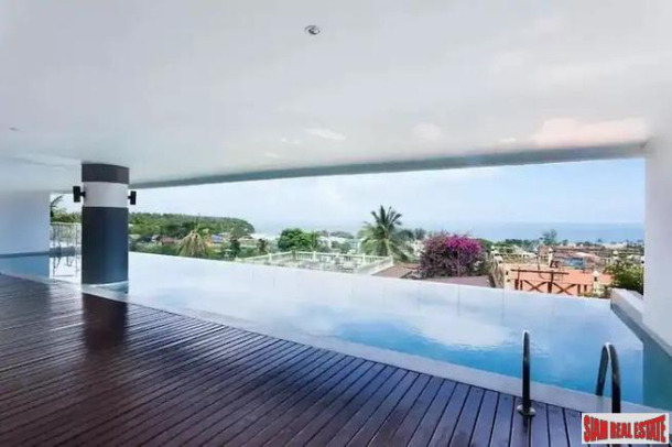 Sunset Plaza Condominium | Sea View Two Bedroom Corner Condo for Rent in Karon-14