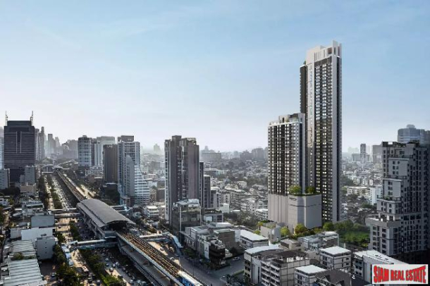 New Luxury High-Rise Condo with River Views by Leading Thai Developers with 2 Towers at Sathorn - Wongwianyai - Studio Units-1