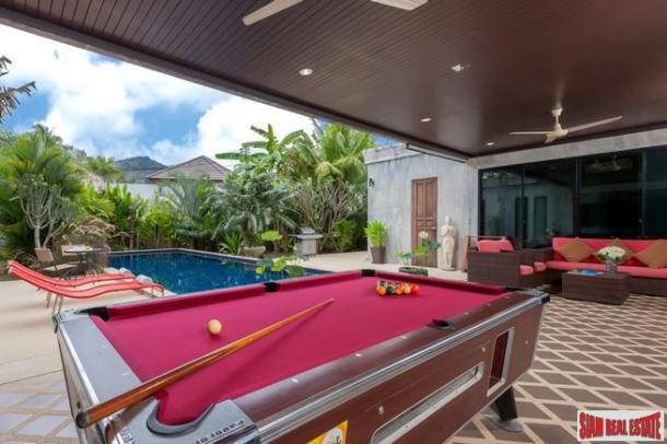 Spacious Five Bedroom Tropical Pool Villa for Sale in Rawai - Great Family Home-3