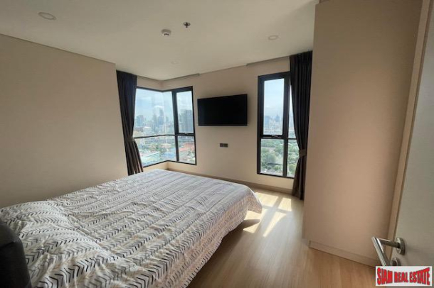 Lumpini Suites Phetchaburi-Makkasan | Top Floor Two Bedroom Condo with Nice City Views for Sale-13