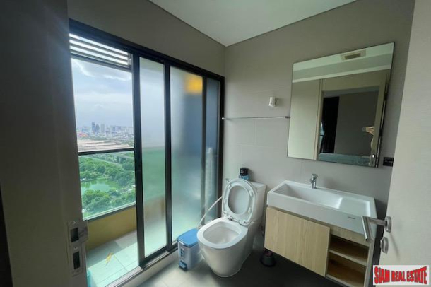 Lumpini Suites Phetchaburi-Makkasan | Top Floor Two Bedroom Condo with Nice City Views for Rent-9