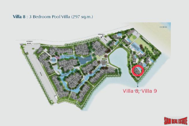 Newly Completed Luxury Beach Front Villas in a Secure Estate with Resort Facilities at Hua Hin - Up to 23% Discount!-24