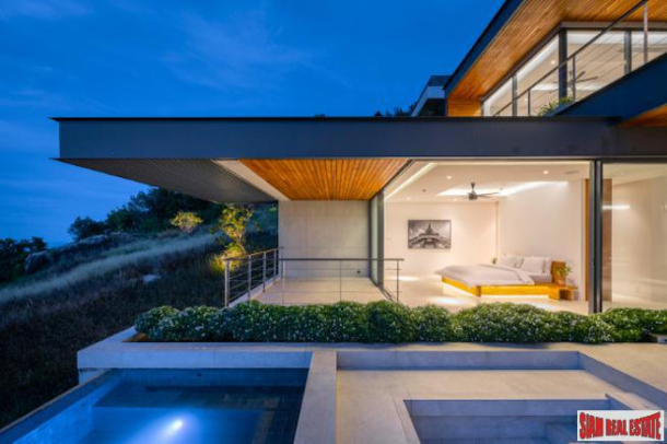 Magnificent Six Bedroom  Sea View Pool Villa in Bophut for Sale-10