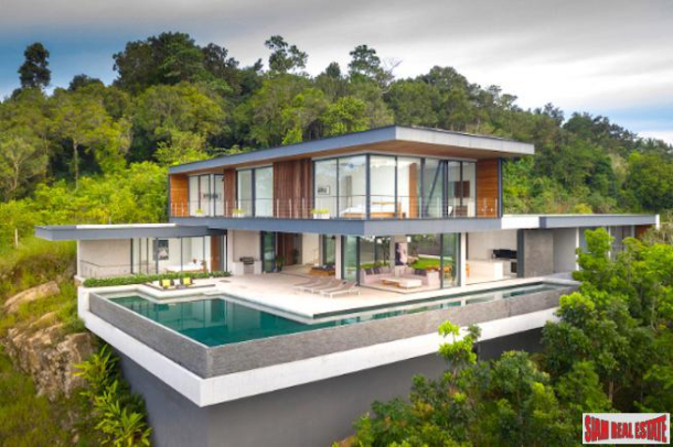 Magnificent Six Bedroom  Sea View Pool Villa in Bophut for Sale-3