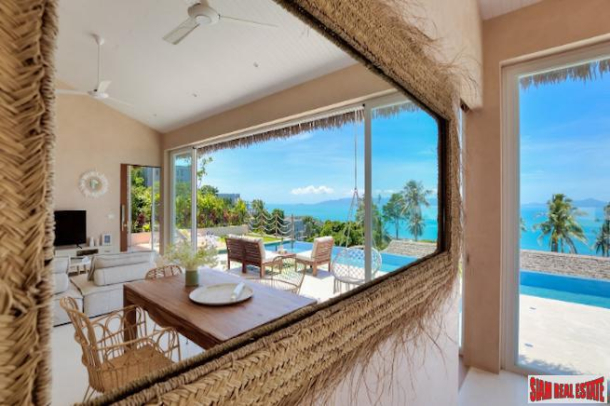 Luxury Sea View Pool Villa Project with 2-7 Bedrooms for Sale in Bang Po, Samui-10