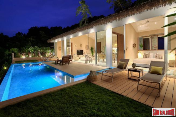 Luxury Sea View Pool Villa Project with 2-7 Bedrooms for Sale in Bang Po, Samui-12