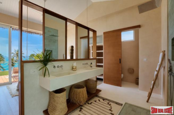 Luxury Sea View Pool Villa Project with 2-7 Bedrooms for Sale in Bang Po, Samui-14