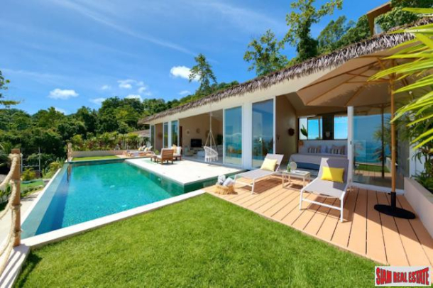 Luxury Sea View Pool Villa Project with 2-7 Bedrooms for Sale in Bang Po, Samui-16