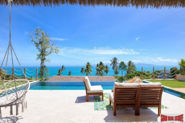 Luxury Sea View Pool Villa Project with 2-7 Bedrooms for Sale in Bang Po, Samui-3