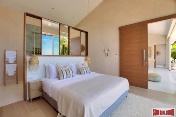 Luxury Sea View Pool Villa Project with 2-7 Bedrooms for Sale in Bang Po, Samui-8
