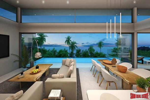 Modern Luxury Three Bedroom Sea View Villas for Sale on Chaweng Noi Bay-5