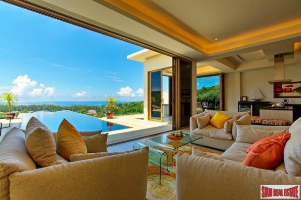 Exclusive 2,3 & 4 Bedroom Sea View Pool Villas for Sale in Nai Thon-9