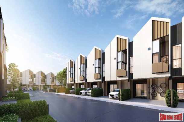 New Estate of Modern 3 Bed Town Homes with Club House Facilities at Min Buri, Bang Chan Station - Up to 23% Discount for Next Buyers! 3 Bed Units-17