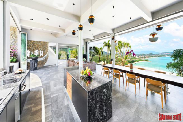 Ultra Luxury Five Bedroom Pool Villa with 360 Degree Sea Views for Sale at Chaweng Noi Peak-19