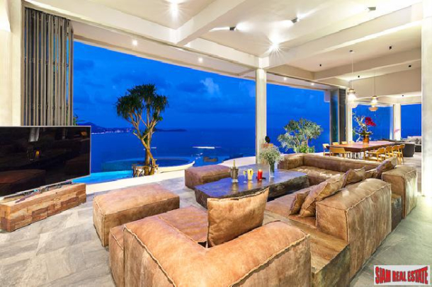 Ultra Luxury Five Bedroom Pool Villa with 360 Degree Sea Views for Sale at Chaweng Noi Peak-20