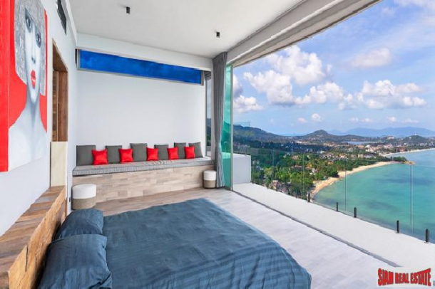 Ultra Luxury Five Bedroom Pool Villa with 360 Degree Sea Views for Sale at Chaweng Noi Peak-4