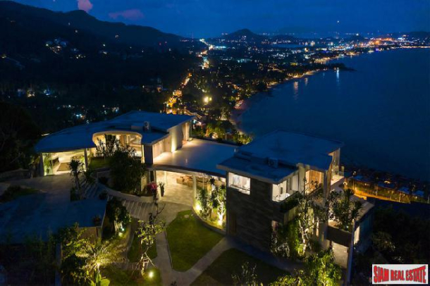 Ultra Luxury Five Bedroom Pool Villa with 360 Degree Sea Views for Sale at Chaweng Noi Peak-8