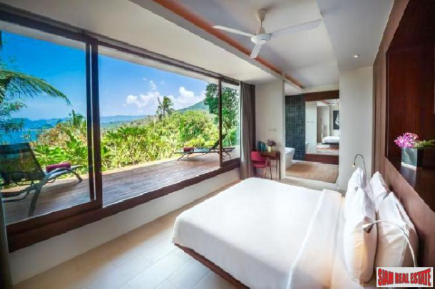 Spectacular Sea View Five Bedroom Pool Villa for Sale in the Choeng Mon Hills-5