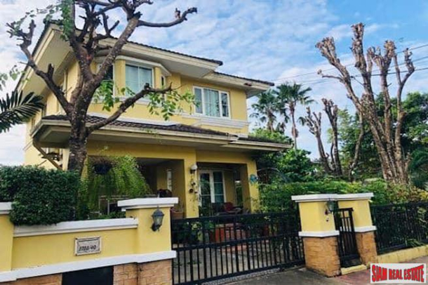 Nanthawan Sukhumvit | Rare Find!  Three Bedroom Detached House for sale in a Secure On Nut Estate-1