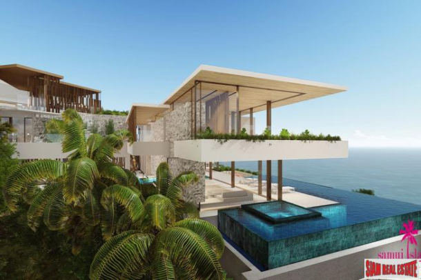 Villa Aquarius | Ultra Luxury 5 Bed Sea View Villa being Built at Heavens Estate at Chaweng Noi, North East Koh Samui-7