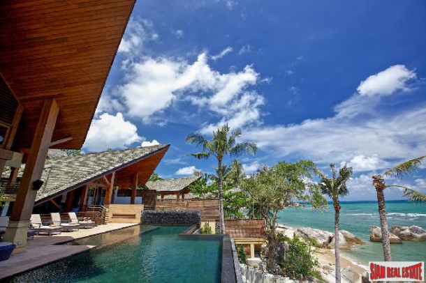 Baan Hinta | 5 Bed Beach Front Villa for Sale at Lamai, South East Koh Samui-3