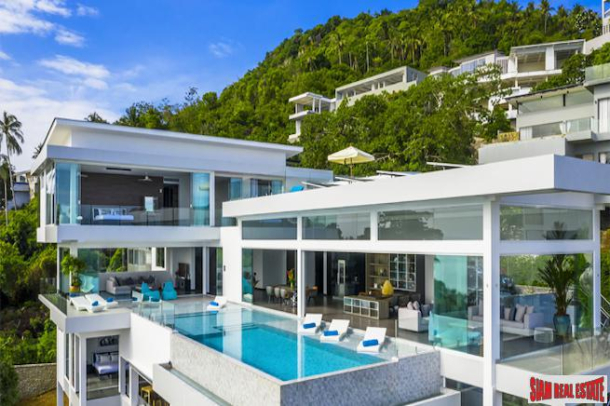 Ultra Luxury Six Bedroom Pool Villa with Amazing Sea Views in Chaweng Noi Peak-8
