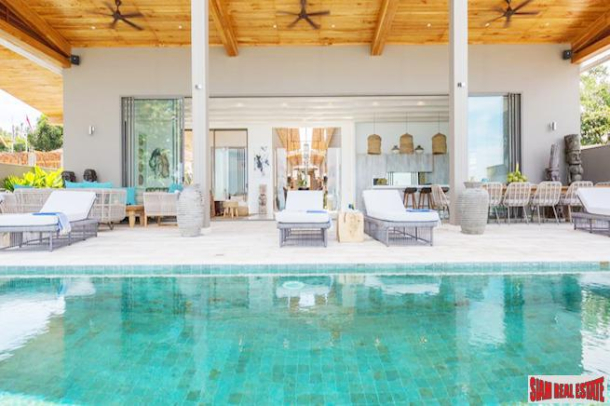 Luxury Six Bedroom Pool Villa on the Beach for Sale in Laem Sor-14