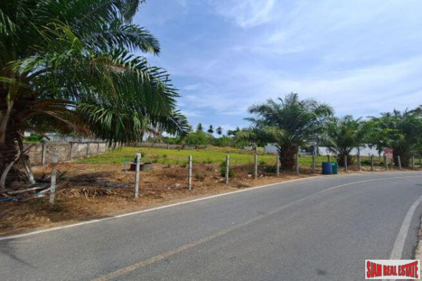 One Rai Land Plot for Sale on Main Road in Rawai, Square shape-1
