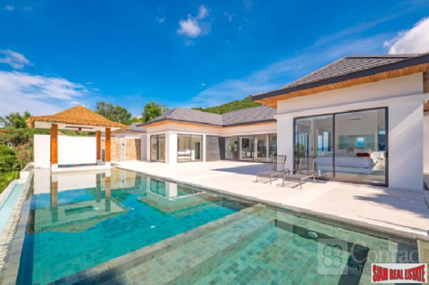 Luxurious Four Bedroom Sea View Bali-Style Pool Villa for Sale in Bophut-1