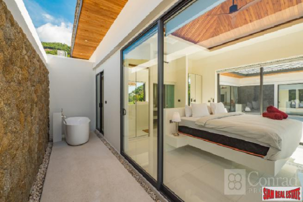 Luxurious Four Bedroom Sea View Bali-Style Pool Villa for Sale in Bophut-11