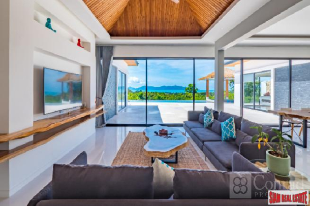 Luxurious Four Bedroom Sea View Bali-Style Pool Villa for Sale in Bophut-21