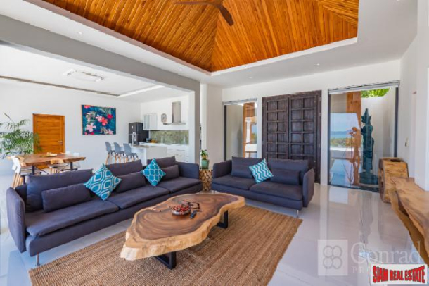 Luxurious Four Bedroom Sea View Bali-Style Pool Villa for Sale in Bophut-22