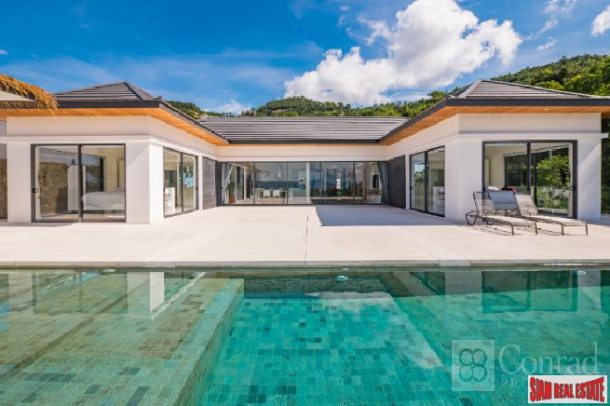 Luxurious Four Bedroom Sea View Bali-Style Pool Villa for Sale in Bophut-4
