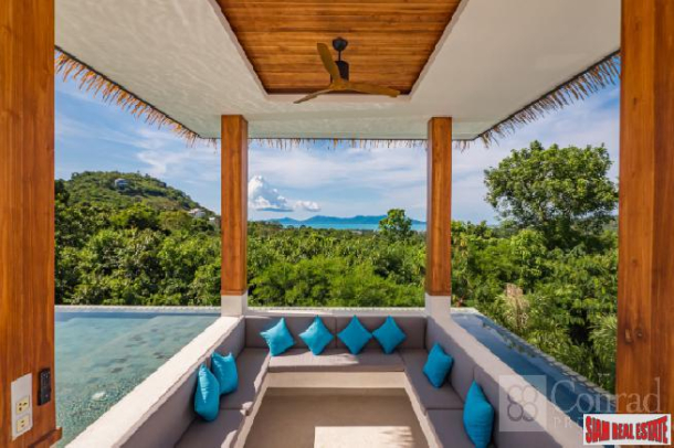 Luxurious Four Bedroom Sea View Bali-Style Pool Villa for Sale in Bophut-7