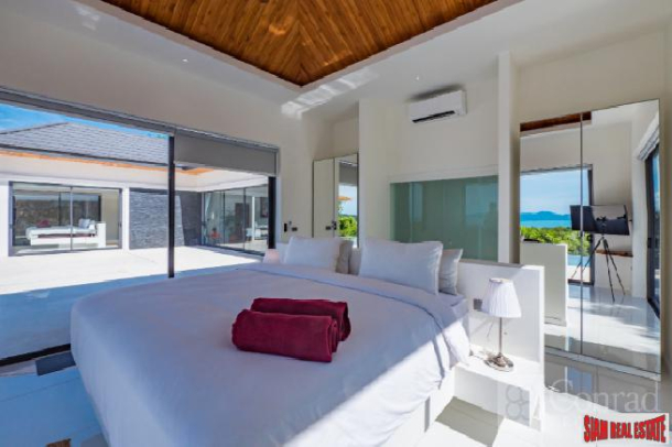 Luxurious Four Bedroom Sea View Bali-Style Pool Villa for Sale in Bophut-9