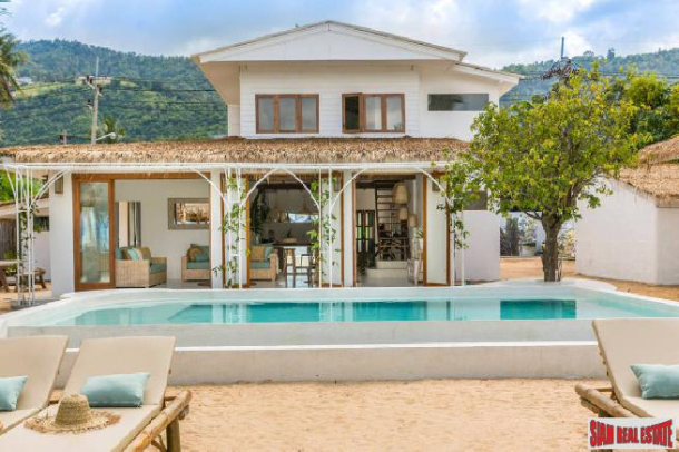 Fantastic Four Bedroom Beachfront Pool Villa for Sale in Bang Po-16